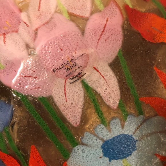 NWT, Fusion Art Glass, bowl - Picture 6 of 9